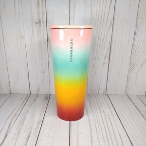 Starbucks 2019 Venti Stainless Steel Rainbow Tumbler